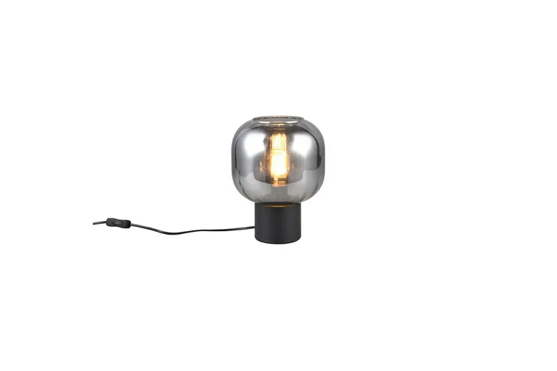 Bordslampa TRIO Diva Mattsvart/kromad - Mattsvart/kromad - Belysning & el - Inomhusbelysning & lampor - Sänglampor & nattduksbordslampa - Sänglampa bord