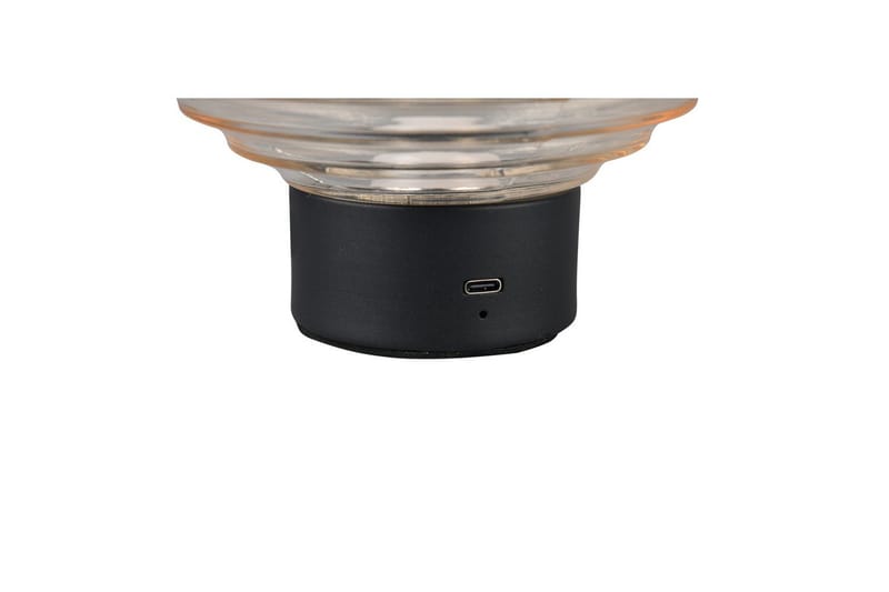 Bordslampa TRIO Earl Mattsvart/bärnsten - Mattsvart/bärnsten - Belysning & el - Inomhusbelysning & lampor - Sänglampor & nattduksbordslampa - Sänglampa bord