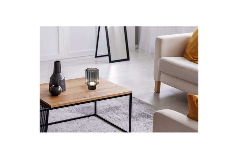 Bordslampa TRIO Earl Mattsvart/rök - Mattsvart/rök - Belysning & el - Inomhusbelysning & lampor - Sänglampor & nattduksbordslampa - Sänglampa bord