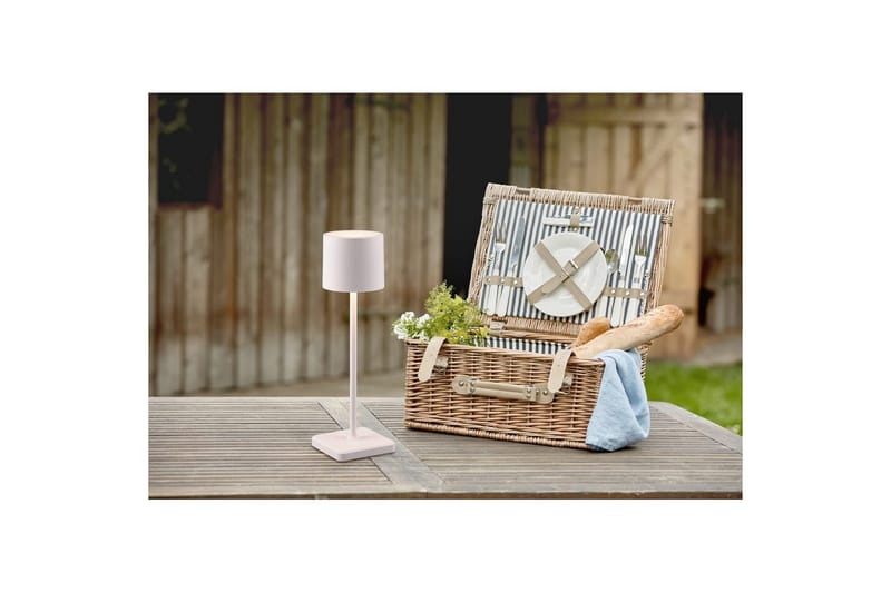 Bordslampa TRIO Fernandez Grå - Grå - Belysning & el - Inomhusbelysning & lampor - Sänglampor & nattduksbordslampa - Sänglampa bord