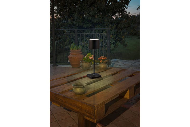 Bordslampa TRIO Fernandez Mattsvart - Mattsvart - Belysning & el - Inomhusbelysning & lampor - Sänglampor & nattduksbordslampa - Sänglampa bord