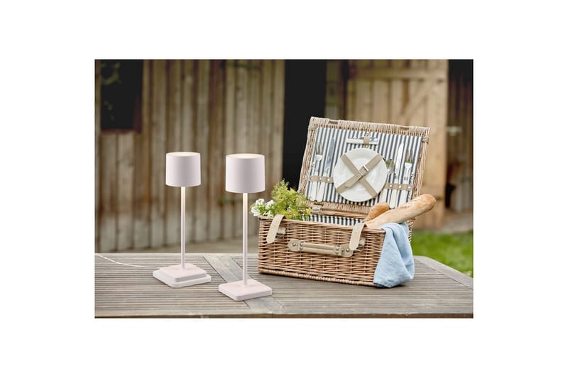 Bordslampa TRIO Fernandez Mattvit - Mattvit - Belysning & el - Inomhusbelysning & lampor - Sänglampor & nattduksbordslampa - Sänglampa bord