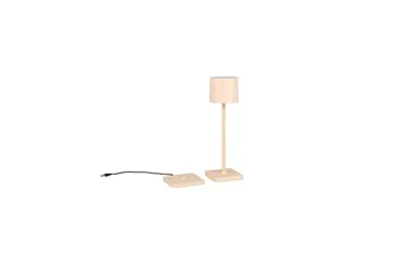 Bordslampa TRIO Fernandez Sand - Sand - Belysning & el - Inomhusbelysning & lampor - Sänglampor & nattduksbordslampa - Sänglampa bord