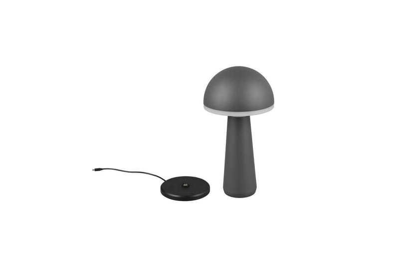 Bordslampa TRIO Fungo Antracit - Antracit - Belysning & el - Inomhusbelysning & lampor - Sänglampor & nattduksbordslampa - Sänglampa bord