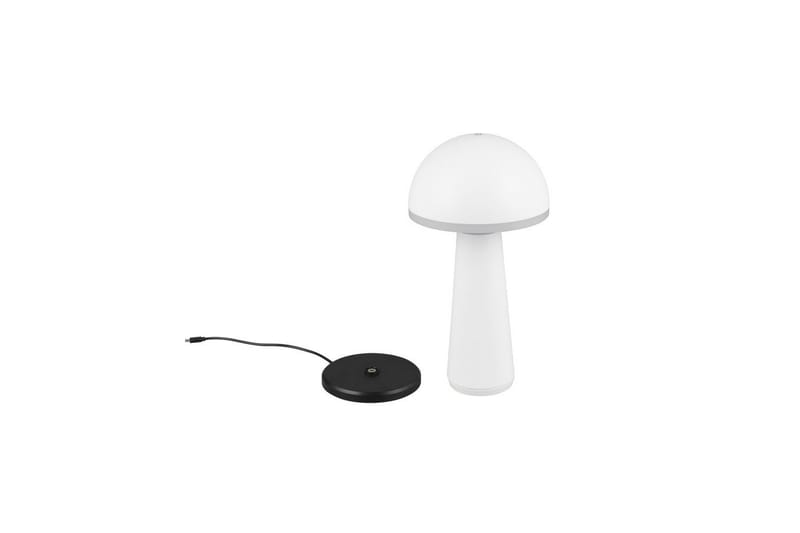 Bordslampa TRIO Fungo Mattvit - Mattvit - Belysning & el - Inomhusbelysning & lampor - Sänglampor & nattduksbordslampa - Sänglampa bord