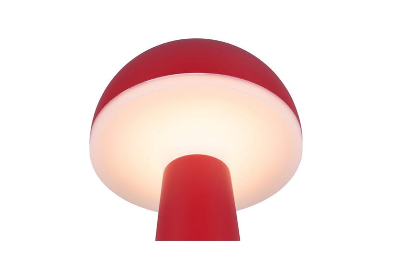 Bordslampa TRIO Fungo Röd - Röd - Belysning & el - Inomhusbelysning & lampor - Sänglampor & nattduksbordslampa - Sänglampa bord
