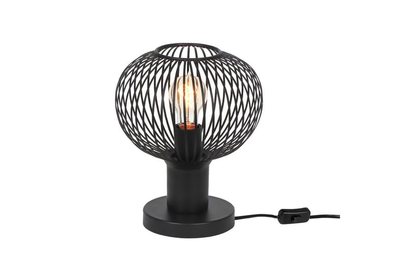 Bordslampa TRIO Gila 23 cm, Mattsvart, 23 cm, Mattsvart