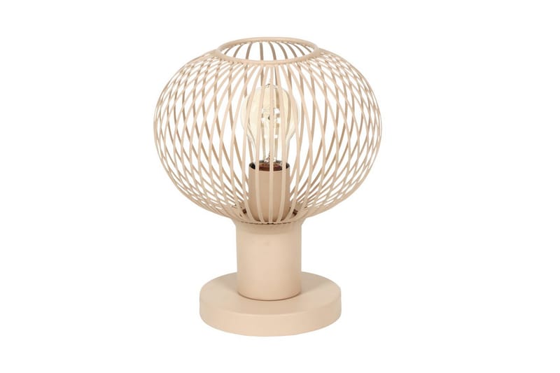 Bordslampa TRIO Gila 23 cm, Sand - 23 cm, Sand - Belysning & el - Inomhusbelysning & lampor - Sänglampor & nattduksbordslampa - Sänglampa bord