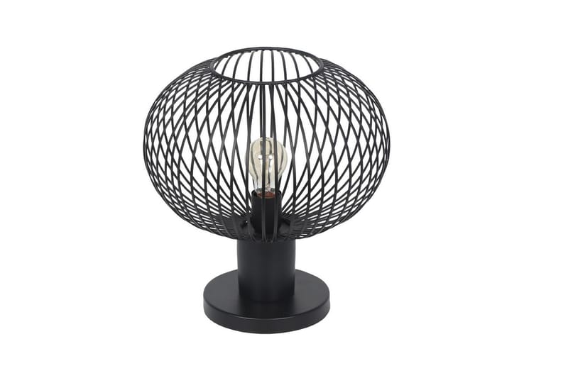 Bordslampa TRIO Gila 33 cm, Mattsvart - 33 cm, Mattsvart - Belysning & el - Inomhusbelysning & lampor - Sänglampor & nattduksbordslampa - Sänglampa bord