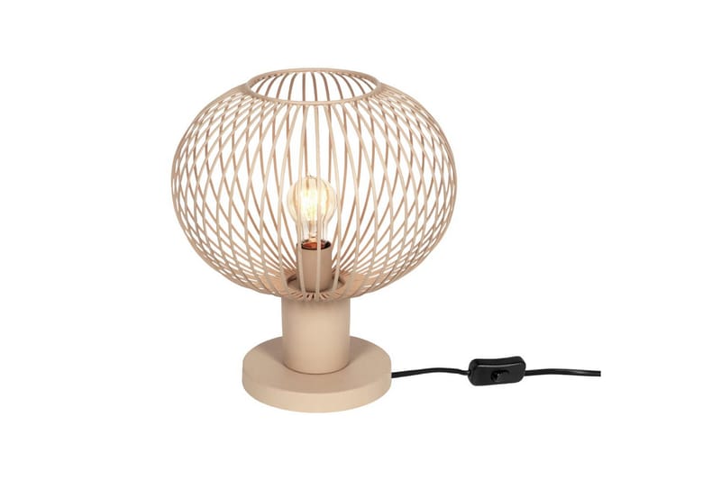 Bordslampa TRIO Gila 33 cm, Sand - 33 cm, Sand - Belysning & el - Inomhusbelysning & lampor - Sänglampor & nattduksbordslampa - Sänglampa bord
