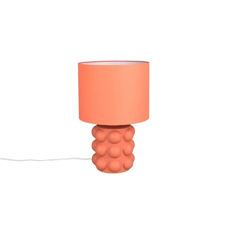Bordslampa TRIO Kate - 47 cm, Aprikos - Belysning & el - Inomhusbelysning & lampor - Sänglampor & nattduksbordslampa - Sänglampa bord