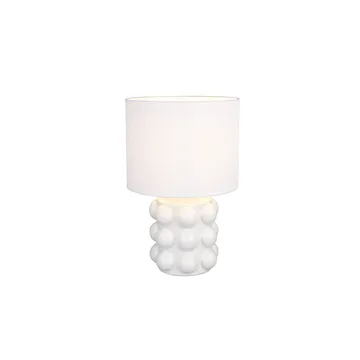 Bordslampa TRIO Kate - 47 cm, Vit - Belysning & el - Inomhusbelysning & lampor - Sänglampor & nattduksbordslampa - Sänglampa bord