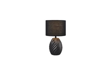 Bordslampa TRIO Melva Svart - Svart - Belysning & el - Inomhusbelysning & lampor - Sänglampor & nattduksbordslampa - Sänglampa bord