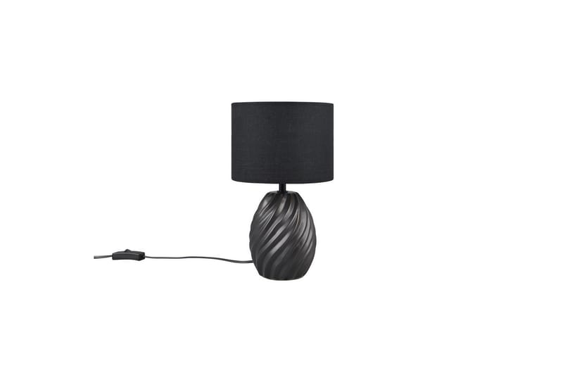Bordslampa TRIO Melva Svart - Svart - Belysning & el - Inomhusbelysning & lampor - Sänglampor & nattduksbordslampa - Sänglampa bord