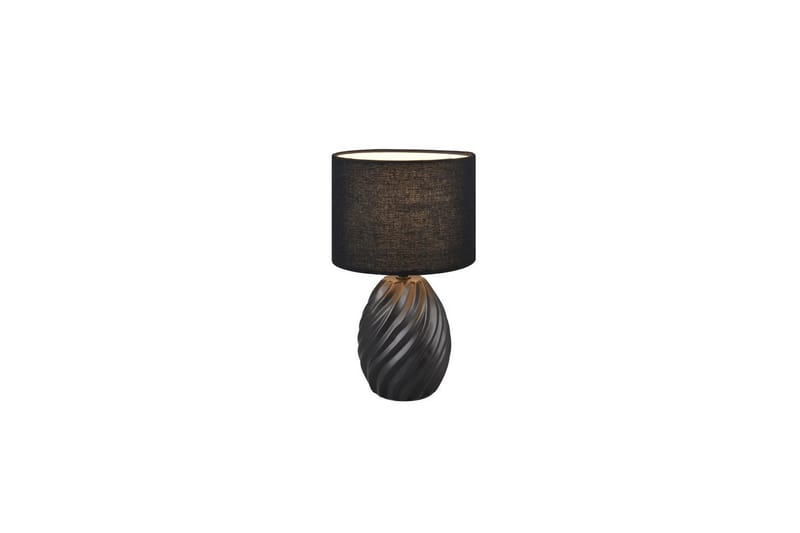 Bordslampa TRIO Melva Svart - Svart - Belysning & el - Inomhusbelysning & lampor - Sänglampor & nattduksbordslampa - Sänglampa bord