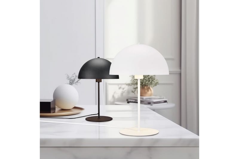 Bordslampa TRIO Nola 30 cm, Mattsvart - 30 cm, Mattsvart - Belysning & el - Inomhusbelysning & lampor - Sänglampor & nattduksbordslampa - Sänglampa bord