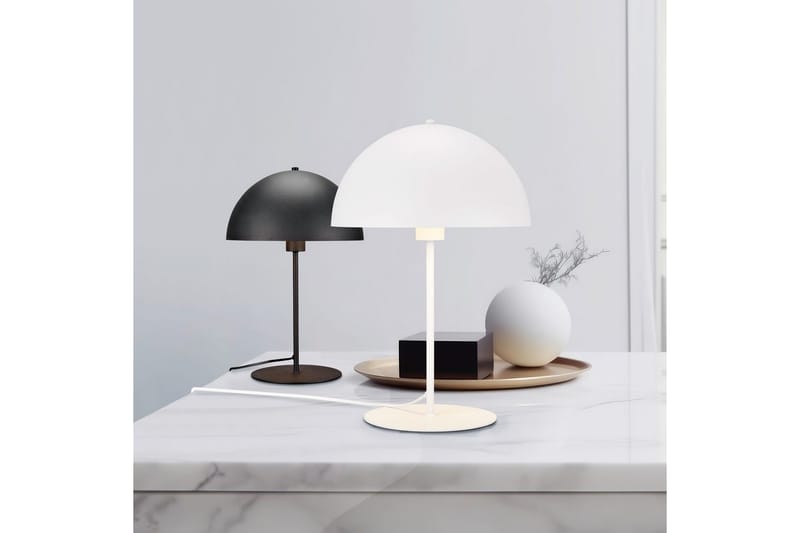 Bordslampa TRIO Nola 30 cm, Mattsvart - 30 cm, Mattsvart - Belysning & el - Inomhusbelysning & lampor - Sänglampor & nattduksbordslampa - Sänglampa bord