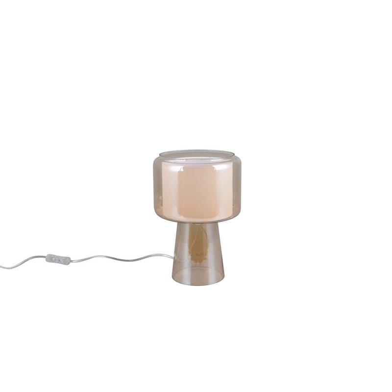 Bordslampa TRIO Rocka - Bärnsten - Belysning & el - Inomhusbelysning & lampor - Sänglampor & nattduksbordslampa - Sänglampa bord