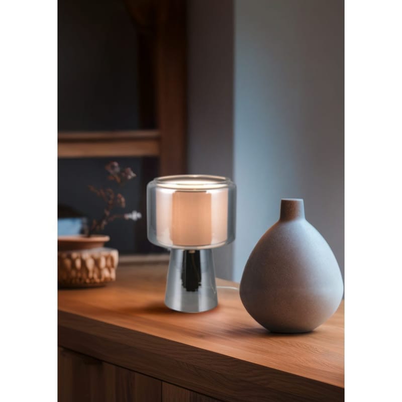 Bordslampa TRIO Rocka - Krom - Belysning & el - Inomhusbelysning & lampor - Sänglampor & nattduksbordslampa - Sänglampa bord
