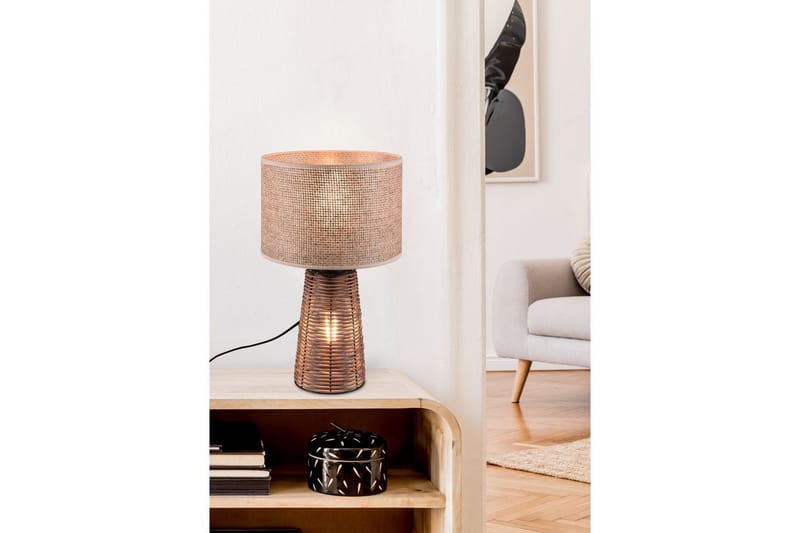 Bordslampa TRIO Straw - Belysning & el - Inomhusbelysning & lampor - Sänglampor & nattduksbordslampa - Sänglampa bord