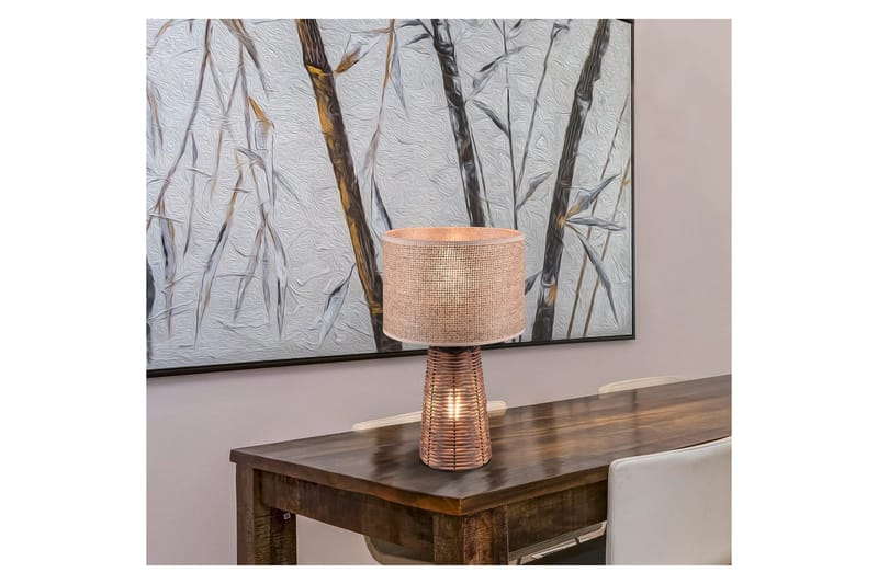 Bordslampa TRIO Straw - Belysning & el - Inomhusbelysning & lampor - Sänglampor & nattduksbordslampa - Sänglampa bord