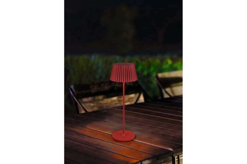 Bordslampa TRIO Suarez Röd - Röd - Belysning & el - Inomhusbelysning & lampor - Sänglampor & nattduksbordslampa - Sänglampa bord
