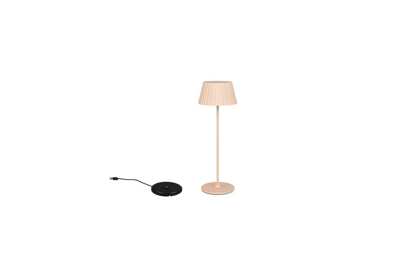 Bordslampa TRIO Suarez Sand - Sand - Belysning & el - Inomhusbelysning & lampor - Sänglampor & nattduksbordslampa - Sänglampa bord