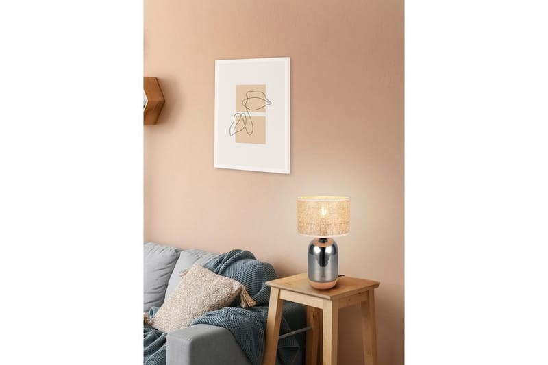 Bordslampa TRIO Tara 43 cm - 43 cm - Belysning & el - Inomhusbelysning & lampor - Sänglampor & nattduksbordslampa - Sänglampa bord