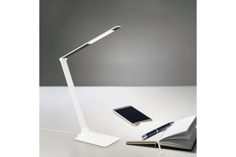 Bordslampa TRIO Travis Mattvit - Mattvit - Belysning & el - Inomhusbelysning & lampor - Sänglampor & nattduksbordslampa - Sänglampa bord