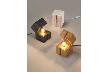 Bordslampa TRIO Treasure Trä - Trä - Belysning & el - Inomhusbelysning & lampor - Sänglampor & nattduksbordslampa - Sänglampa bord