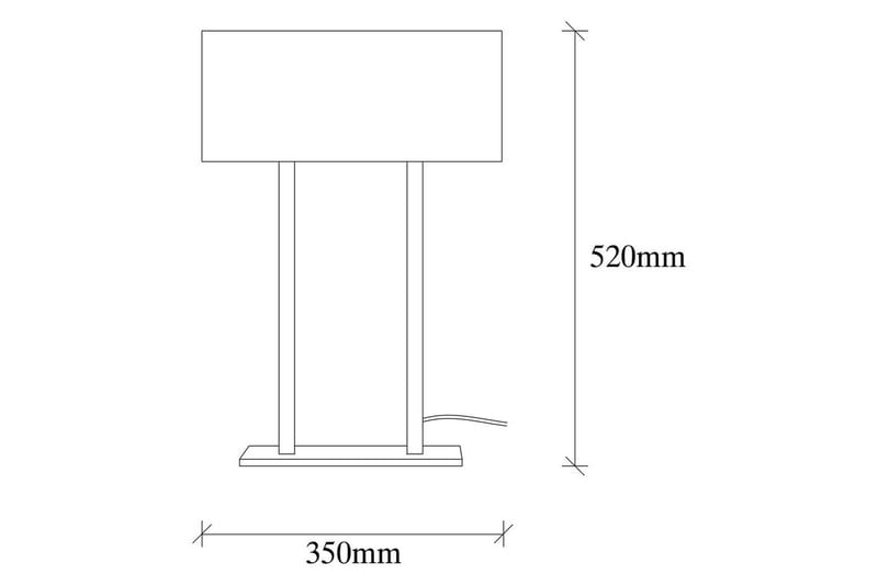 Bordslampa Ulira Svart - Svart - Belysning & el - Inomhusbelysning & lampor - Sänglampor & nattduksbordslampa - Sänglampa bord