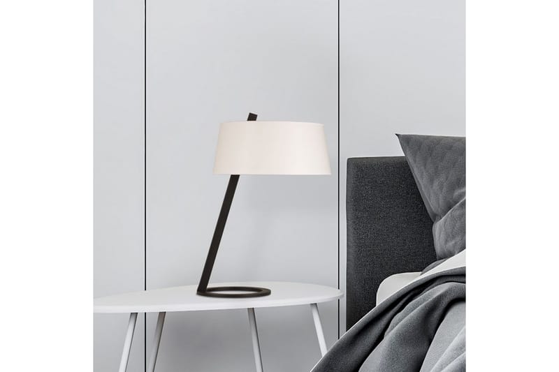 Bordslampa Ulira Vit / Svart - Vit / Svart - Belysning & el - Inomhusbelysning & lampor - Sänglampor & nattduksbordslampa - Sänglampa bord