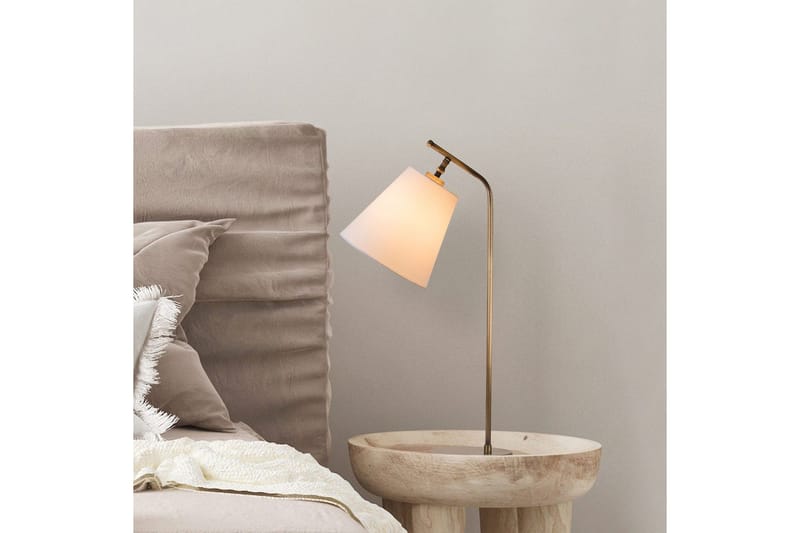 Bordslampa Ulira Vit / Vintage - Vit / Vintage - Belysning & el - Inomhusbelysning & lampor - Sänglampor & nattduksbordslampa - Sänglampa bord