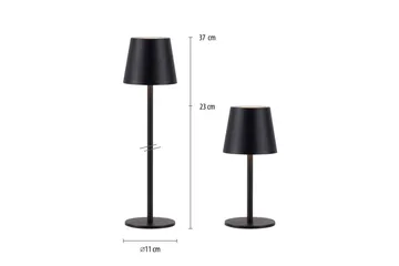 Boteria Just Light Bordslampa - Black - Belysning & el - Inomhusbelysning & lampor - Sänglampor & nattduksbordslampa - Sänglampa bord