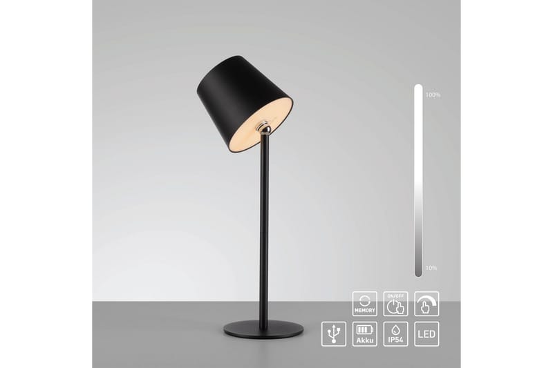 Boteria Just Light Bordslampa - Black - Belysning & el - Inomhusbelysning & lampor - Sänglampor & nattduksbordslampa - Sänglampa bord