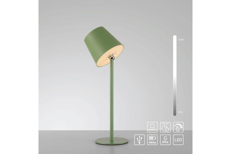 Boteria Just Light Bordslampa - Green - Belysning & el - Inomhusbelysning & lampor - Sänglampor & nattduksbordslampa - Sänglampa bord