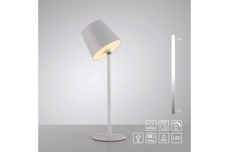 Boteria Just Light Bordslampa - White - Belysning & el - Inomhusbelysning & lampor - Sänglampor & nattduksbordslampa - Sänglampa bord