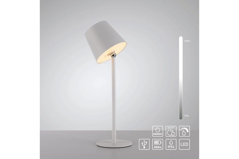 Boteria Just Light Bordslampa - White - Belysning & el - Inomhusbelysning & lampor - Sänglampor & nattduksbordslampa - Sänglampa bord