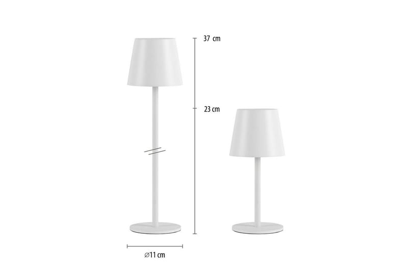 Boteria Just Light Bordslampa - White - Belysning & el - Inomhusbelysning & lampor - Sänglampor & nattduksbordslampa - Sänglampa bord