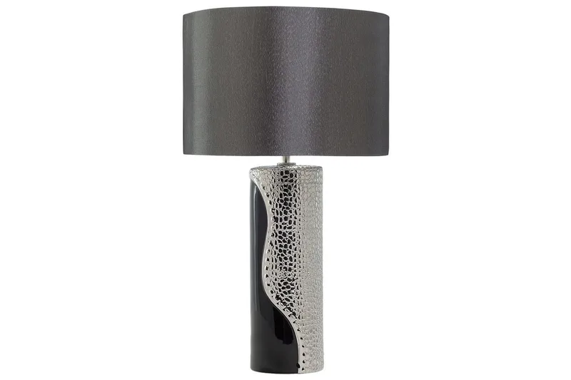 Capriken Bordslampa 52 cm E27, Svart/Silver