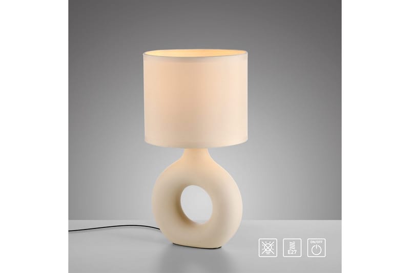 Carara Just Light Bordslampa - Beige - Belysning & el - Inomhusbelysning & lampor - Sänglampor & nattduksbordslampa - Sänglampa bord