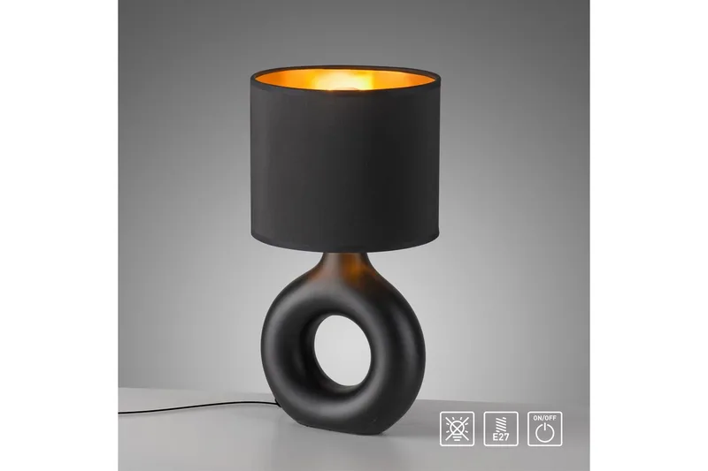 Carara Just Light Bordslampa - Black - Belysning & el - Inomhusbelysning & lampor - Sänglampor & nattduksbordslampa - Sänglampa bord