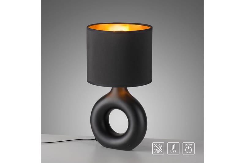 Carara Just Light Bordslampa - Black - Belysning & el - Inomhusbelysning & lampor - Sänglampor & nattduksbordslampa - Sänglampa bord