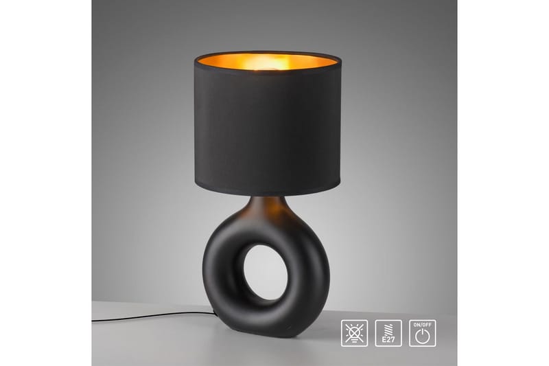 Carara Just Light Bordslampa - Black - Belysning & el - Inomhusbelysning & lampor - Sänglampor & nattduksbordslampa - Sänglampa bord