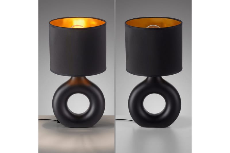 Carara Just Light Bordslampa - Black - Belysning & el - Inomhusbelysning & lampor - Sänglampor & nattduksbordslampa - Sänglampa bord