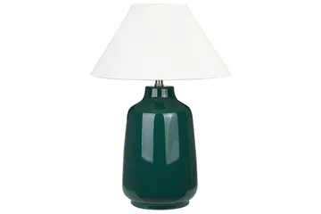 Columbrete Bordslampa 57 cm E27 - Mörkgrön/Vit - Belysning & el - Inomhusbelysning & lampor - Sänglampor & nattduksbordslampa - Sänglampa bord