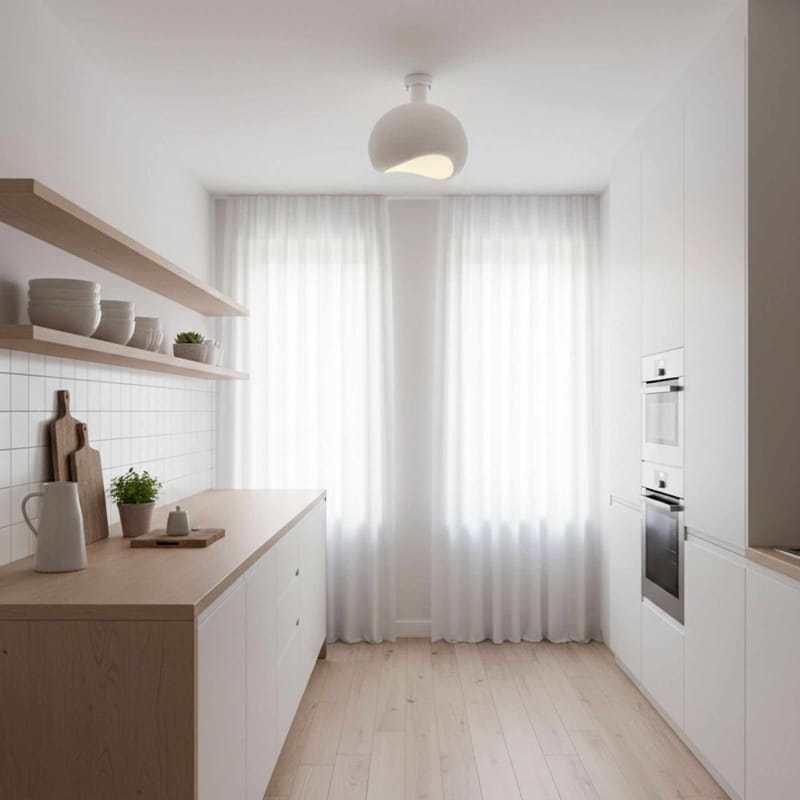 Corlinor Bordslampa 34 cm - Vit - Belysning & el - Inomhusbelysning & lampor - Sänglampor & nattduksbordslampa - Sänglampa bord