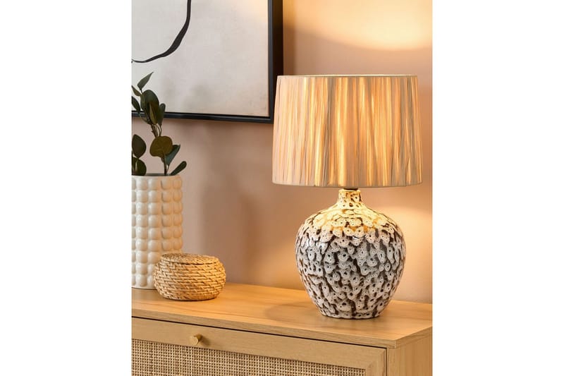 Dellgavo Bordslampa 45 cm E27 - Flerfärgad - Belysning & el - Inomhusbelysning & lampor - Sänglampor & nattduksbordslampa - Sänglampa bord