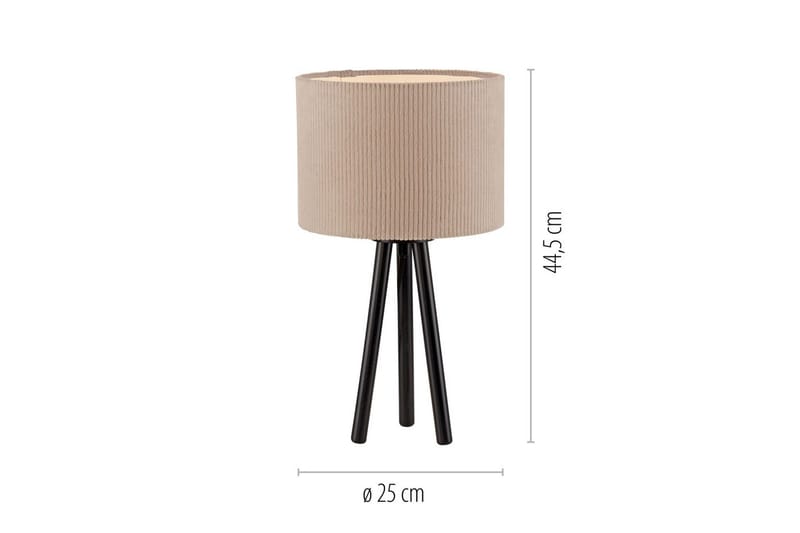 Duro Just Light Bordslampa - Beige - Belysning & el - Inomhusbelysning & lampor - Sänglampor & nattduksbordslampa - Sänglampa bord