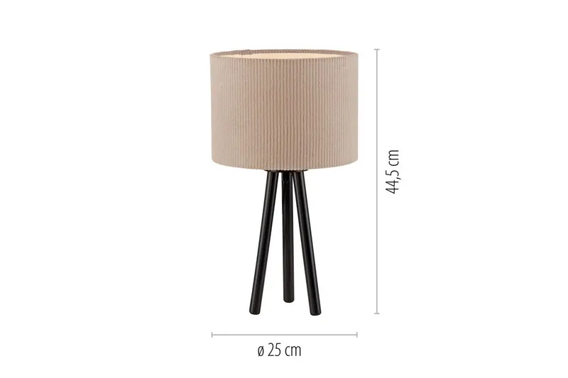 Duro Just Light Bordslampa - Beige - Belysning & el - Inomhusbelysning & lampor - Sänglampor & nattduksbordslampa - Sänglampa bord